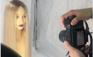 Video making of premium human hair Extensions Hickenbick Hair