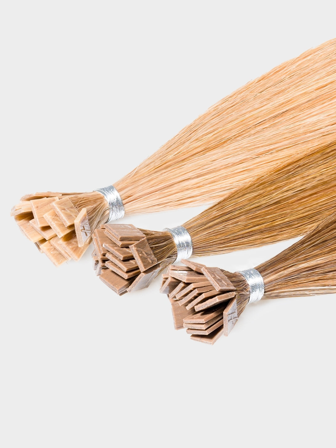 10 Keratin Flat Tip Extensions  - professional Quality - 40cm straight