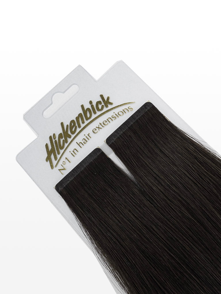 Slim Tape Extensions - luxury European / Russian Hair - 50cm 1b variant detail image - 47f411a9620edfa24ea4d6a397bb16d5848fc547dbcc77c48fc9fbb94b00aee8