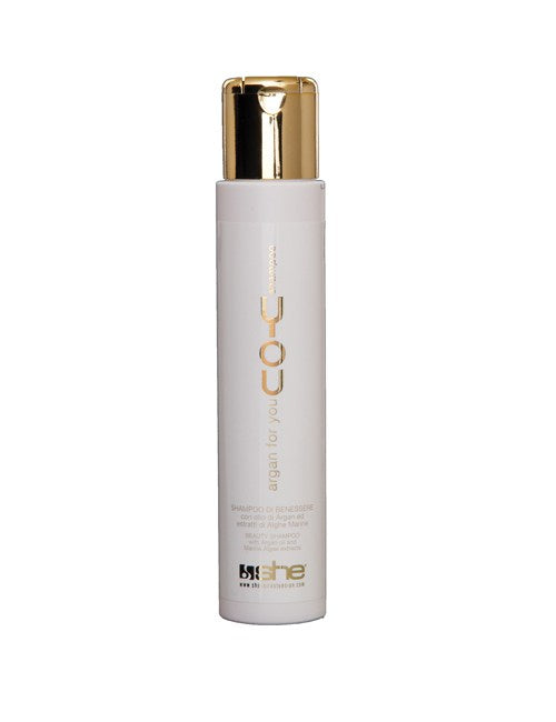 Extensions Argan Wohlfühl-Shampoo 250 ml She Argan shampoo variant detail image - 0358351ae93158d4b3355a604dd7ed679a16cd050a1fc4fcd3721a27f0a9c25c