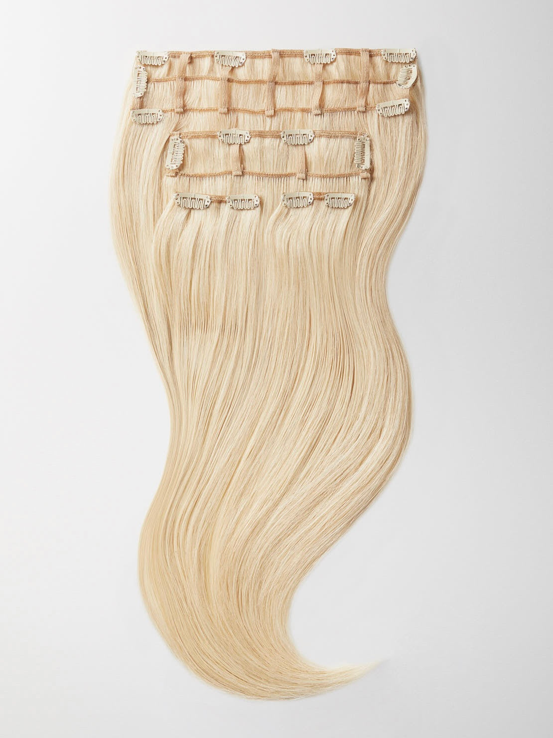 Clip in Extensions - luxury Qualität - easy volume 7-teilig - 125g product image - 9a4a8003e42451e3f2b740b724ffb34092fc692cf2dfeee49bee199fb88486b7