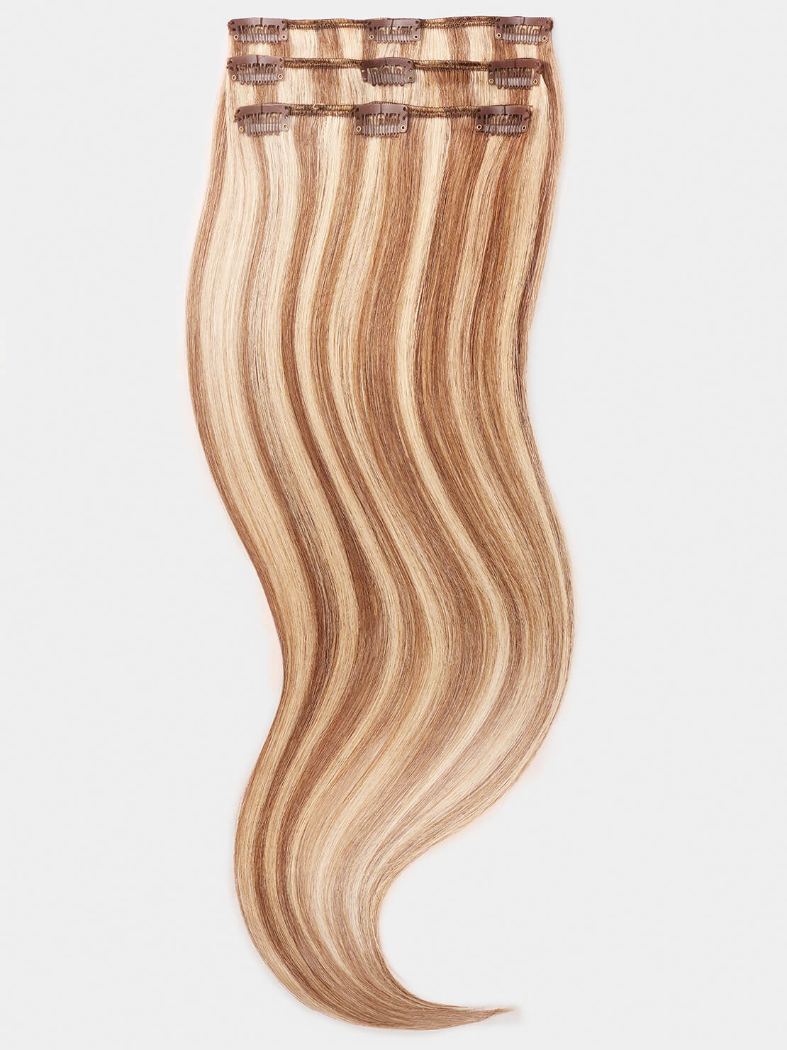 Clip in Extensions - luxury Qualität - Medium Volume 3-teilig 70g m12/26 variant detail image - bc658fa0a80d11f2e321271b43231bdf173e67eb26745983a2360dea2af3b87a