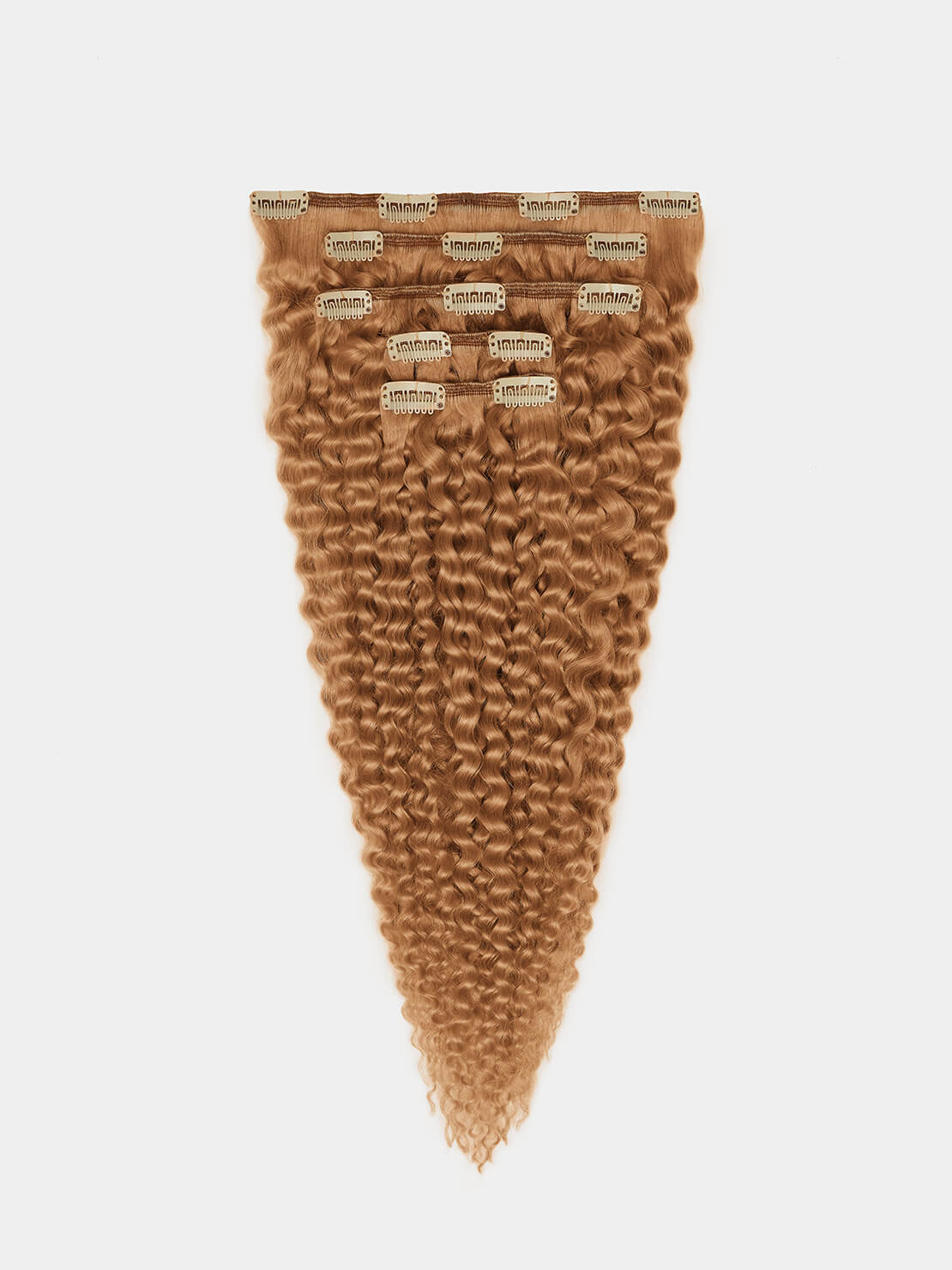 Clip in Extensions - luxury Qualität - 130 Gramm 5-teilig - 55cm - CURLY 27 variant detail image - ec3674e0fddbf7bbbcb216c009396d3dc5f6ccc33bc061aab91bff9bcb9f4638