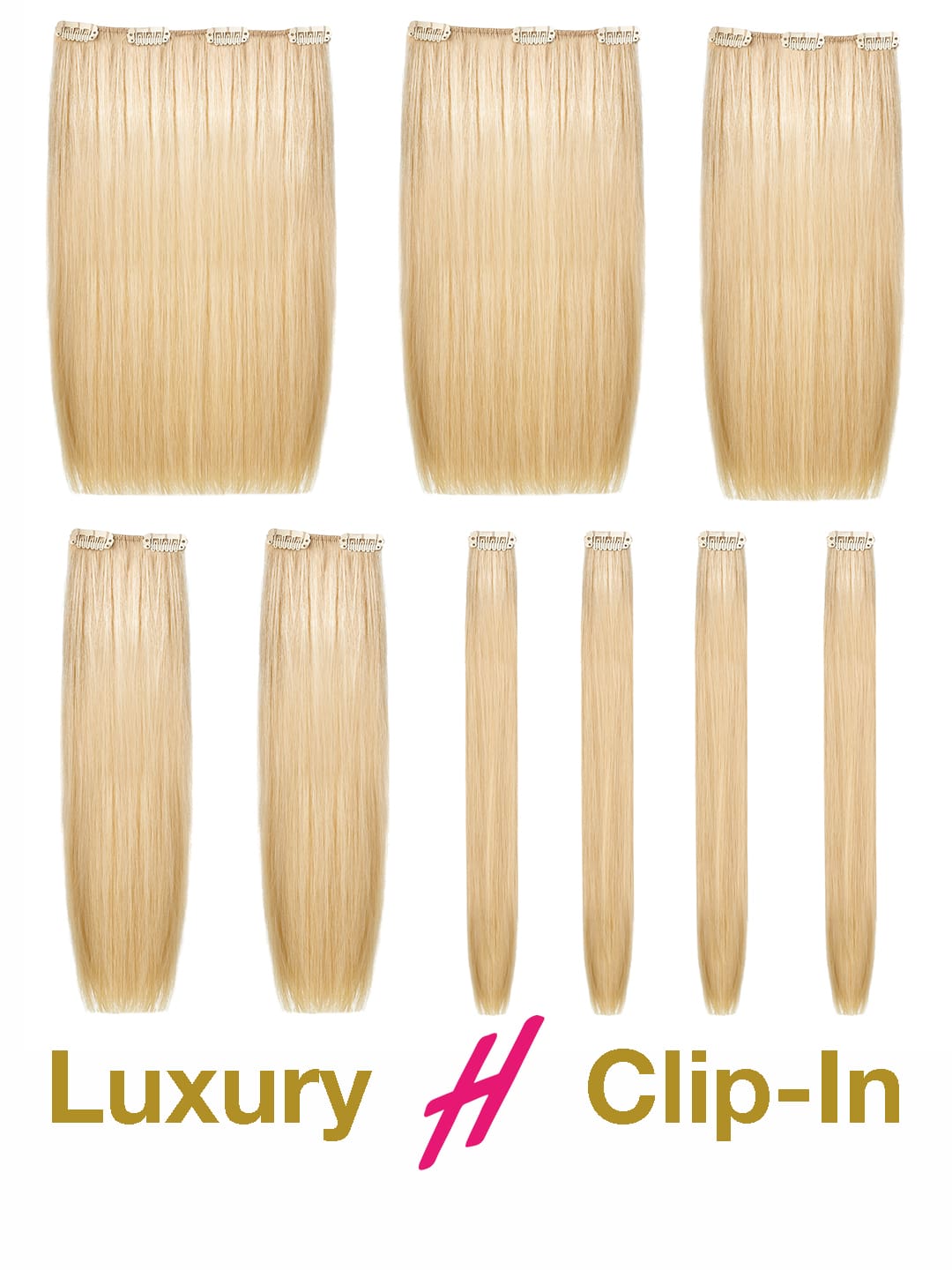 Clip in Extensions - luxury Qualität - Big Volume 9-teilig 1b variant detail image - 6d6c239f8333b9bcac1cd90fce5782921aa3f6afb0e8825343af31249c59eb00